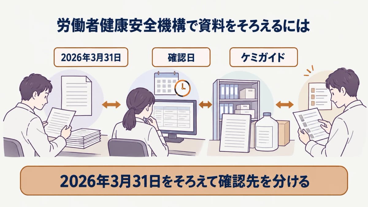 個別確認へつなぐための製品資料