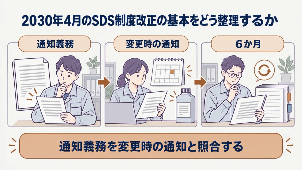SDS制度を時点ごとに確認する早見図